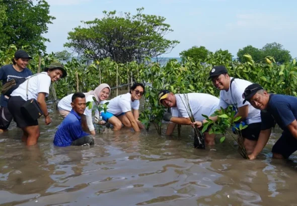 Perwakilan-Sharp-bersama-masyarakat-setempat-melakukan-penanaman-bibit-pohon-mangrove-di-Pulau-Tunda-1068x599